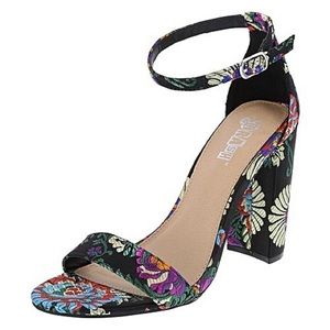 Brash Jacquard Heels